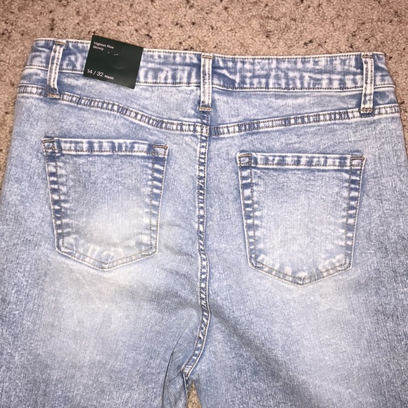 Wild fable highest rise skinny button fly jeans NWTs Sz 14/32 - Picture 10 of 11
